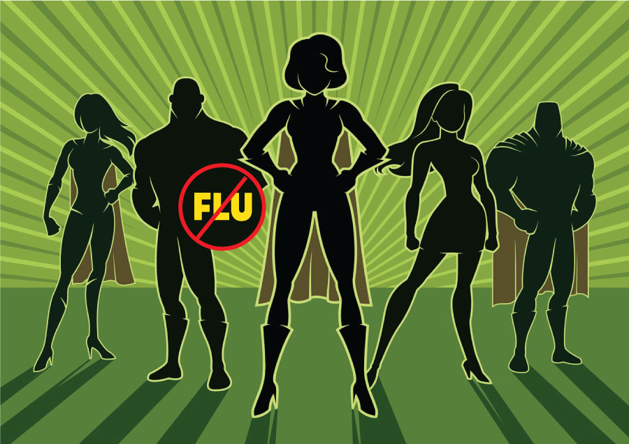 Be a flu warrior with these awesome tips from Dr Karen Kaufman