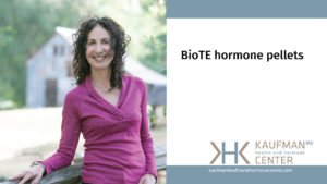 BioTE hormone pellets are a method of hormone delivery that is available at Kaufman Health and Hormone Center in Louisville, CO