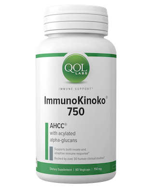 Support immune health with ImmunoKinoko, it has been studied extensively in over 30 human clinical studies to support immune health and strengthen the immune system's resilience, particularly during the cold, flu, and other viral seasons.