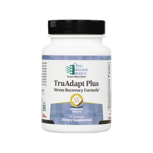 Ortho Molecular TruAdapt plus supplements to support Adrenal function