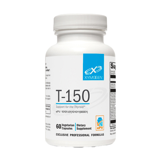 Xymogen T-150 supplement support for Thyroid