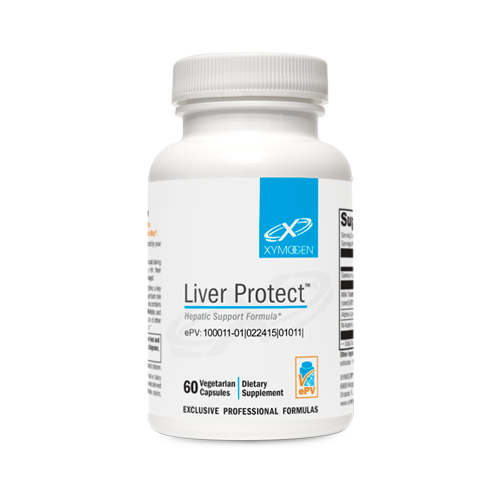 Xymogen Liver Protect supplements to support Detox functions